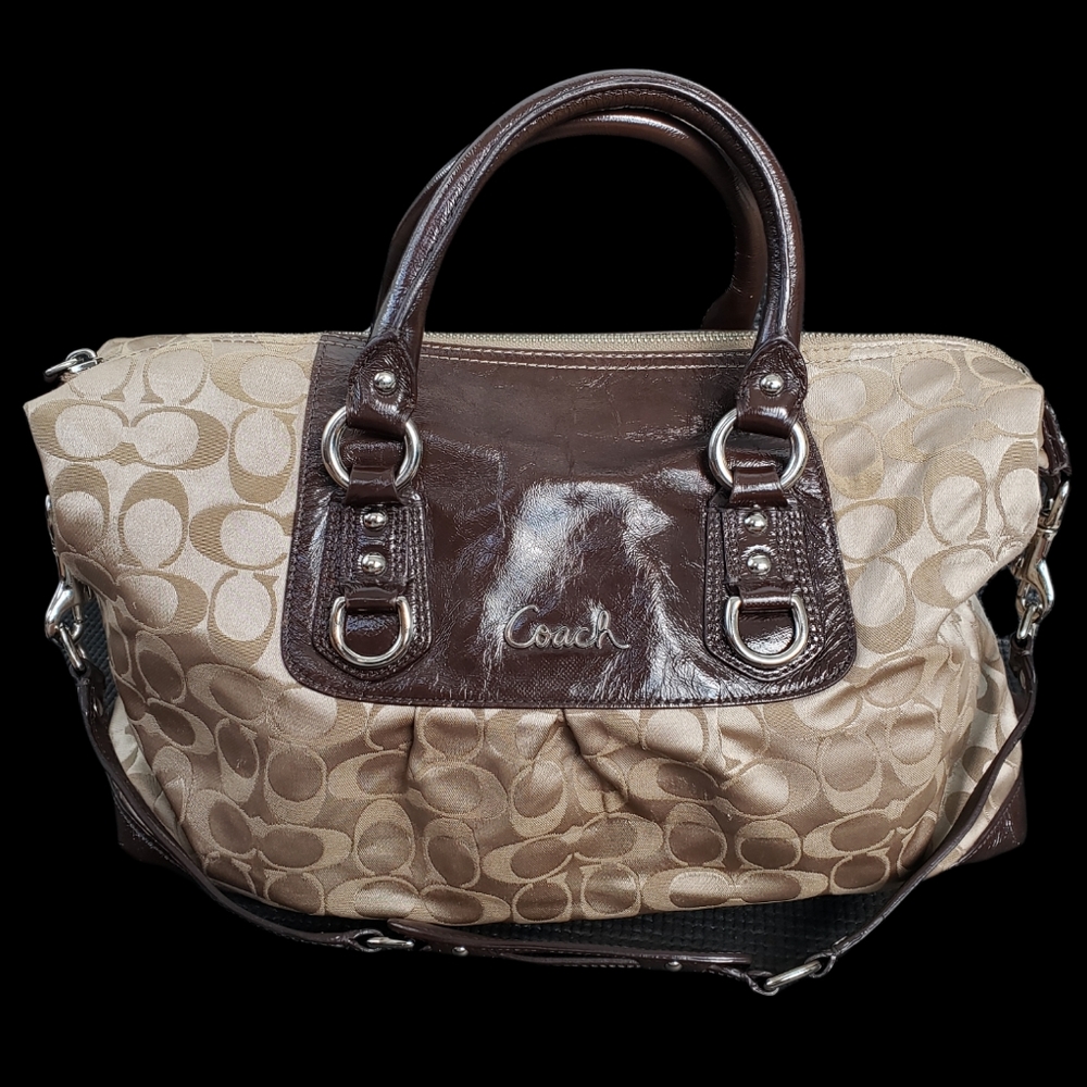 Coach Ashley Signature Satchel Large Shoulder